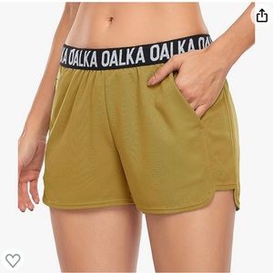 NWOT Oalka Woman’s running Shorts